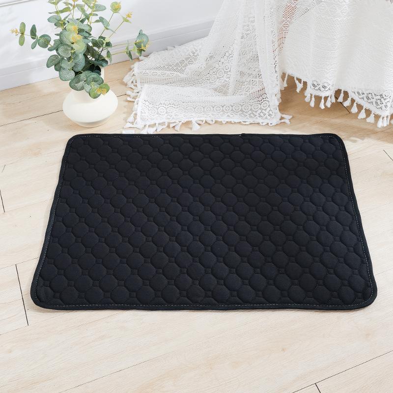

Dog Pee Pad Washable Dog Urine Mat Car Seat Floor Sofa Waterproof Absorbent Puppy Cat Training Diaper Mat Reusable Pet Supplies S 50x35cm