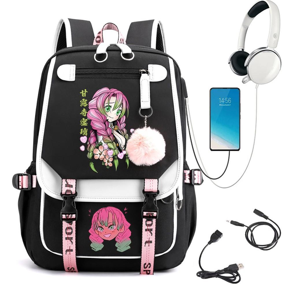 School Bag Large Capacity Travel Bag Animation Cartoon Printing Peripheral School Bag Computer Bag