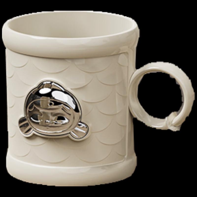 TAYHEE Milia Y-9113 Large Capacity Mouthwash Cup with Handle