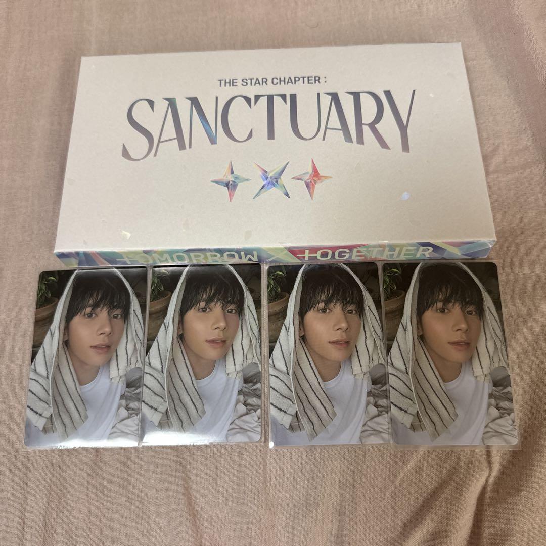 

[ИСПОЛЬЗОВАН] txt sanctuary Taehyung альбом коллекционная карточка