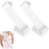 2 Pack White Sash Plain Beauty Pageant Sashes Blank Satin Sashes for Pageants, Plain White Sash, Blank Sashes To Decorate Sashes, DIY Sash for Party