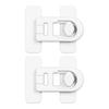Vibration Proof Campers Fridge Door Lock ABS Universal Cabinet Door Locker Secure Closure for Bumpy Road Trips
