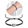 Natural Moonstone Obsidian Bracelet Unique Design Cat Charm Bangle Handwoven Wrist Link Chain Party Accessories for Girl