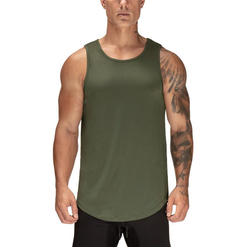 Muscleguys אופנה חדשה בגדי כושר רשת לגברים גופיית ספורט לגברים גופיית פיתוח גוף גופיות אימון חולצת ריצה ללא שרוולים