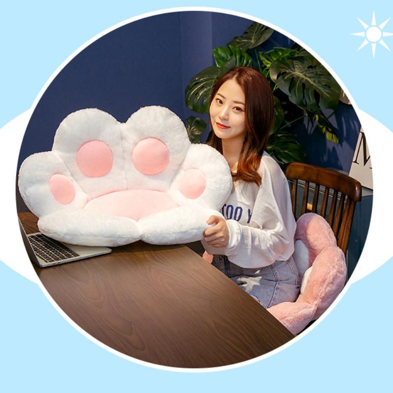 Cat Paw Chair Cushion Lovely Cat Paw CushionCat Paw Shape Chair Cushion Cozy Seat Pad Floor Cushion Seat Pillow cute pillow