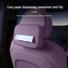 Tiefblau S07 Auto-Taschentuchbox: Passend für 26 Modelle, Hängendes Design für die Rückenlehne am Sitz für Autoinnenräume.