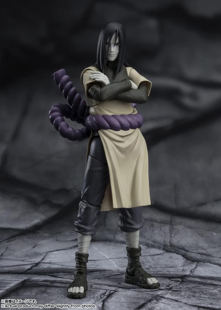 TAMASHII NATIONS NARUTO Orochimaru Seeker of Truth In Search of Eternity 150mm Painted Movable Figure S.H.Figuarts - - Approx. ABS&PVC