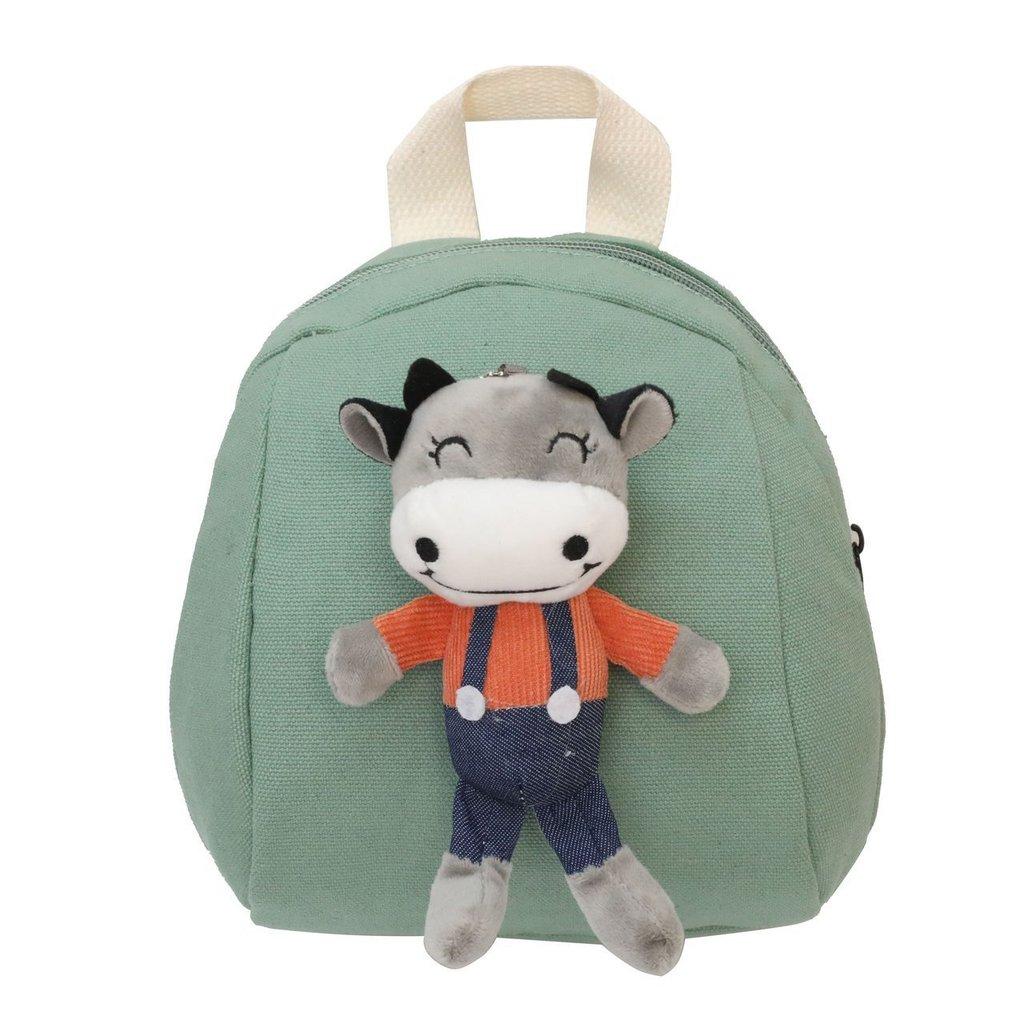 Cute Childrens Backpack With Polyester Interior And Ergonomic Shoulder Straps CalfPink
