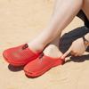 1 Pair of Fashionable Men's and Women's Hollow SummerTravelOutdoorSportsCasualSlippersAntislipSlippers Beach Shoes Hollow Breathable Countryside Shoes