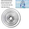 Multi-size Round Metal Dream Catcher Ring Craft DIY Dreamcatcher Hoop