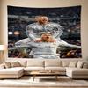 Ronaldo's Manchester Celebration Large Wall Tapestry,Ideal for Office Backdrops, Holiday Gifts, Home Decor (Living Room, Bedroom, Dorm, Parties), and 