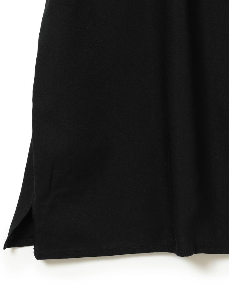 B:MING LIFE STORE by BEAMS Ambience Cotton Rayon Open-Collared Shirt, Men's, Black, Size S_92010196247