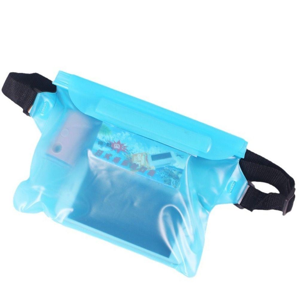 Portable Water-Sprinkling Festival Waist Bag Fashion Phone Case Phone Waterproof Bag  Underwater