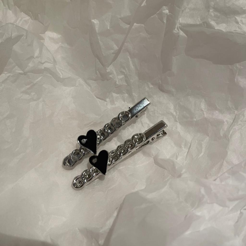 Sweet Cool Bow Metal Small Hairpin Side Ear Clip Forehead Traceless Bangs Broken Hair Clip Hairpin Hair Accessories