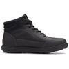 Clarks Leather Slip-Resistant Fashion Ankle Boots Men Boots Black 26180204