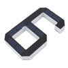 LED House Number 9 Solar Powered Auto Light Sensing Water Proof Backlit Illuminated Address Number for Home Store