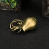 Vintage Brass Hermit Crab Figurines Sea Animal Statues Desktop Ornaments Office Decorations Handmade Crafts Accessories