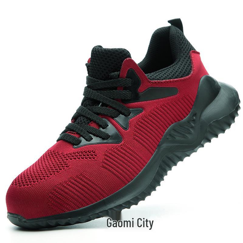 Cross-Border Safety Shoes: Breathable, Lightweight, Anti-Smash, Anti-Puncture for Men's and Women's Comfort During Long Wear
