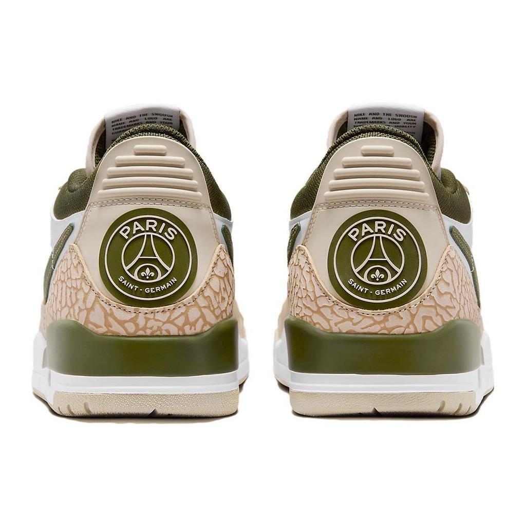 Paris Saint-Germain x Air Jordan Jordan Legacy 312 Low Quarto Kit Scarpe da Ginnastica da Uomo Bianco Canapa Vela FZ4358-100
