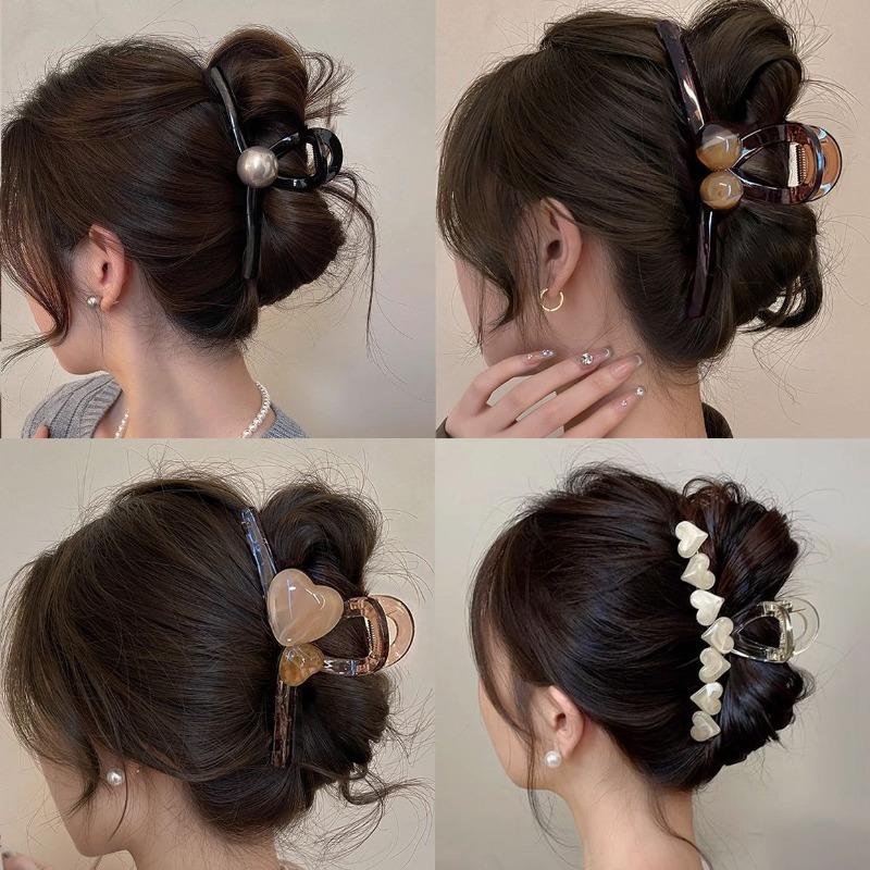 New Ladies Elegant Large Size Grab Clip Hair Accessories