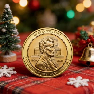 1/2/3 Stück Final Cent Gedenkmünze Ende einer Ära Penny 1793-2025 Der letzte Cent Sammlermünze Souvenir-Marke Geschichtsinteressierte Andenken Geschenk