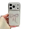 Ins bow stars for iPhone17promax Apple 16/15/14 Pro phone case seconds become female