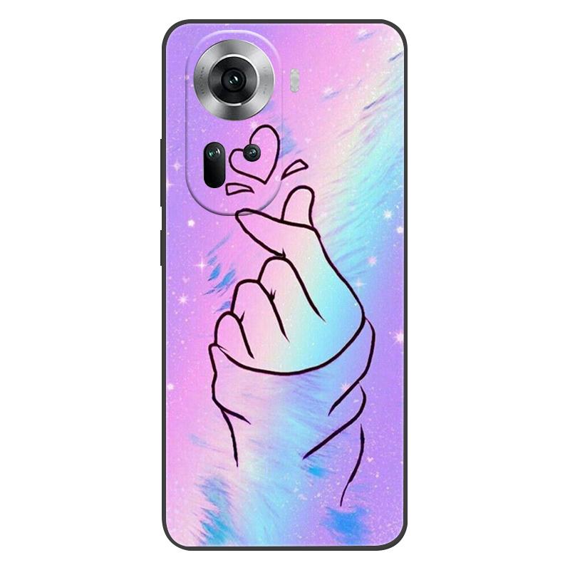 Für OPPO Reno11 5G Hülle für OPPO Reno11 F Funda Global Weiche Silikon Handyhülle für OPPO Reno 11 Pro 11F 5G Cover Coque 2024 Tasche