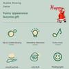 Christmas Funny Santa Electric Bubble Blowing Machine Leak Proof Machine Bubble
