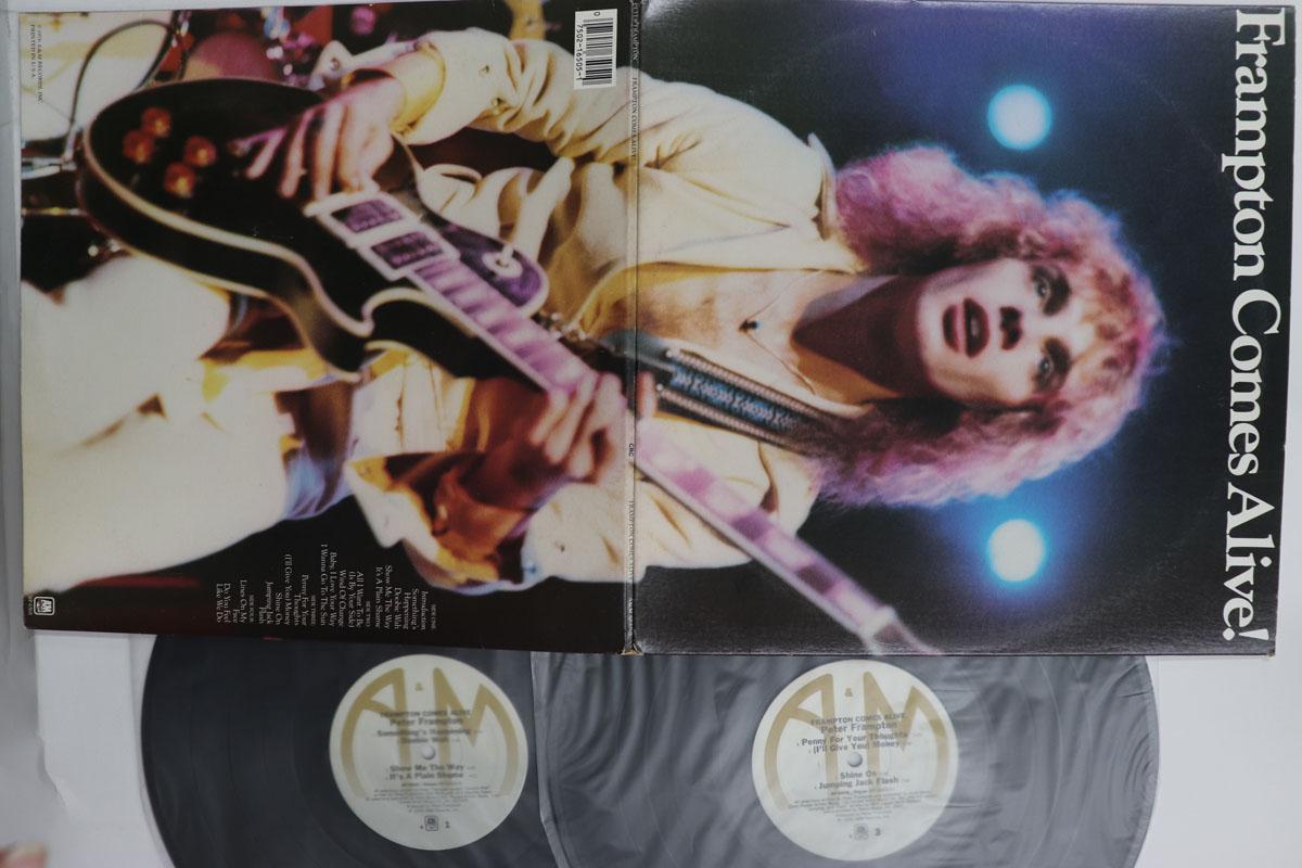 LP Record PETER FRAMPTON Frampton Comes Alive SP6505 AM 1981 US Rock Used