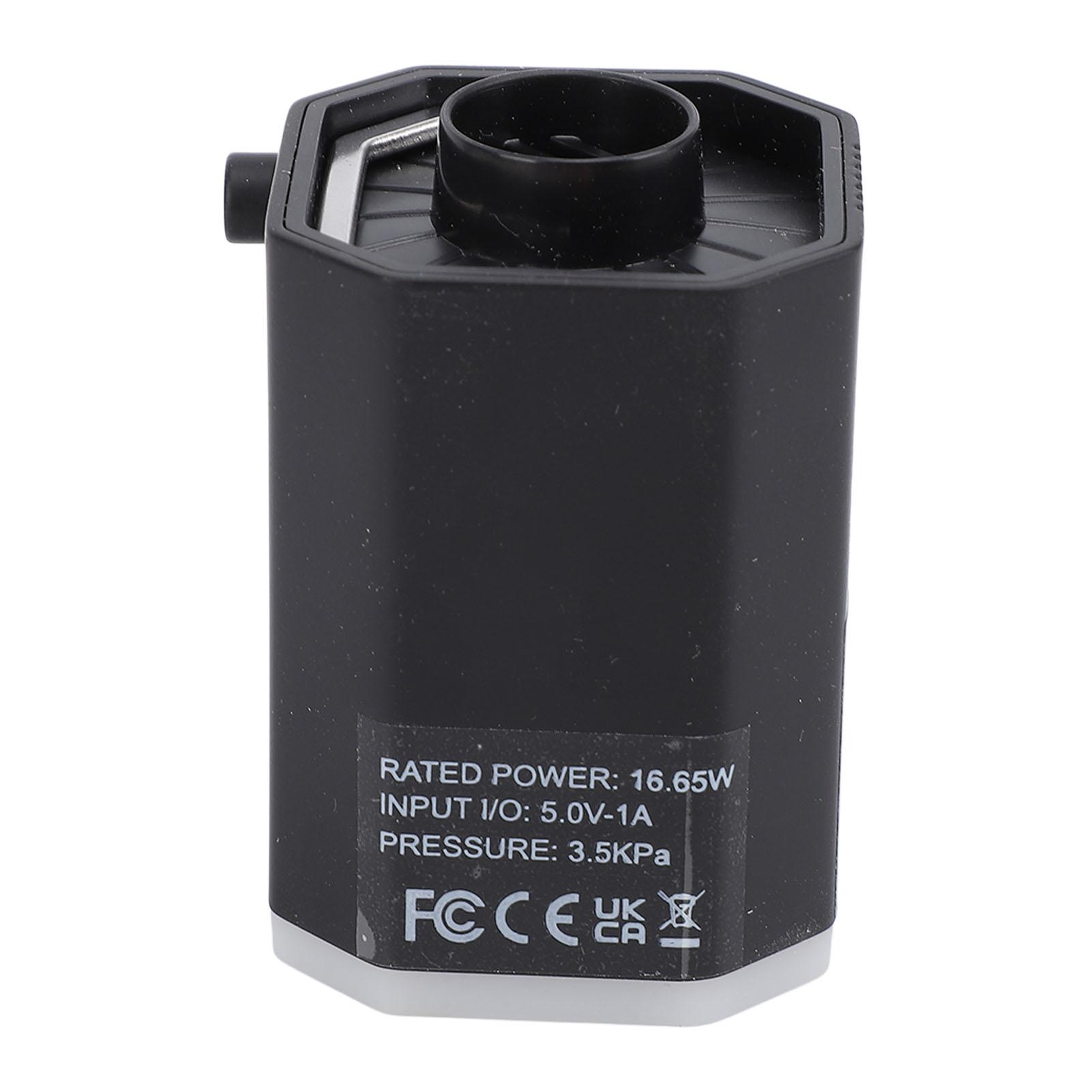 

Мини воздушный насос перезаряжаемый портативный 3,5 кПа насос для надувания и сдувания с фонарем для кемпинга для игрушек для бассейна коврика для кемпинга