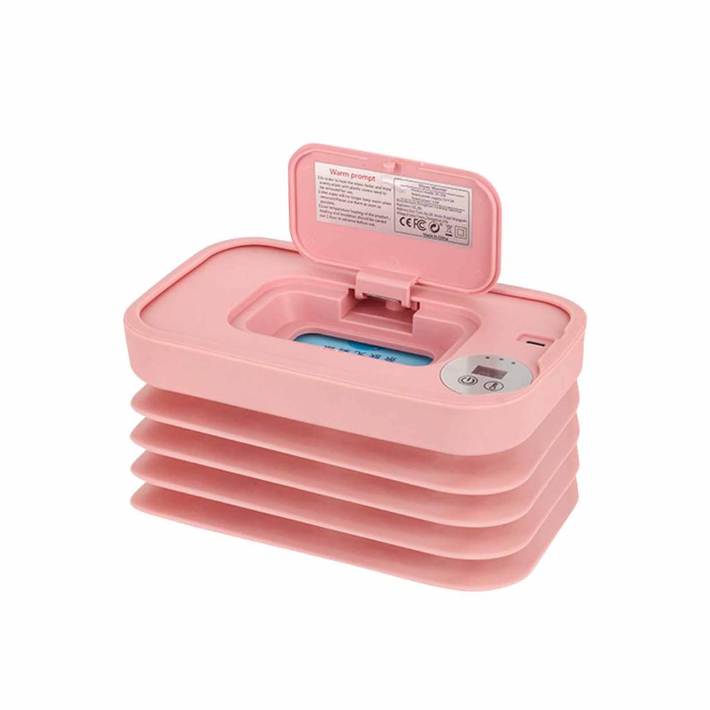 Baby Wipe Warmer Diaper Wipe Dispenser For Heating, Nursery, Road Trips, Camping, Versatile Business Care