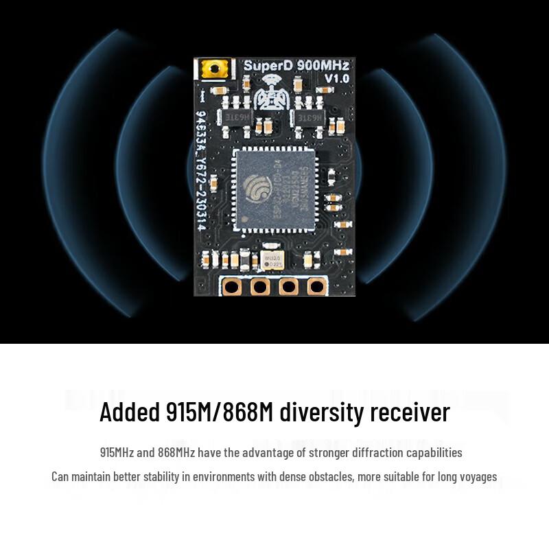 BETAFPV SuperD ELRS Diversity Receiver (CN version)