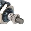 Pneumatic Air Cylinder MAL 40mm Bore 75mm Stroke Aluminum Alloy Screwed Piston Rod Double Acting Mini Air Cylinder