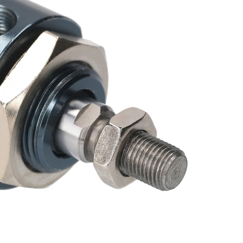 Pneumatic Air Cylinder MAL 40mm Bore 75mm Stroke Aluminum Alloy Screwed Piston Rod Double Acting Mini Air Cylinder