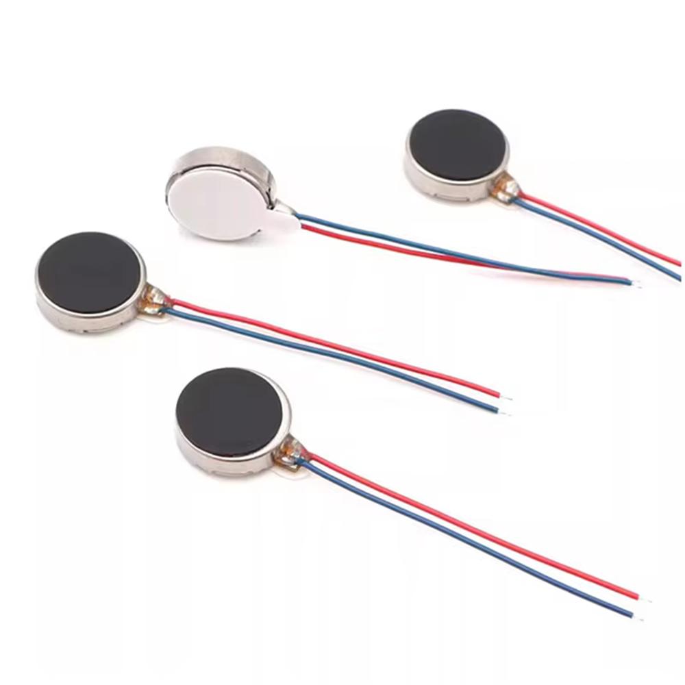 10Pcs/Lot Mini Vibration Motor DC 3V 12000rpm Flat Coin Button-Type Micro DC Vibrating Motor for Mobile Cell Phone Pager Tablet 5