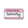 Style Cute Cartoon English Letter Badge Brooch Unique Alloy Pin For Trendsetters