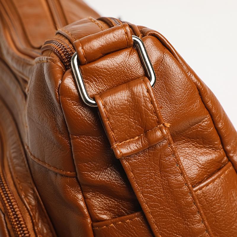 Women's Crossbody Bag Multi-Compartment Large Capacity Commuter Shoulder Bag Mother Bag