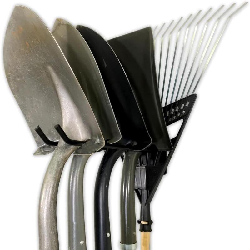Heavy Duty Tool Storage System Hooks Wall Holder Garage Storage Multi-Purpose Garden Tool Organizer For Garage Wall Hook