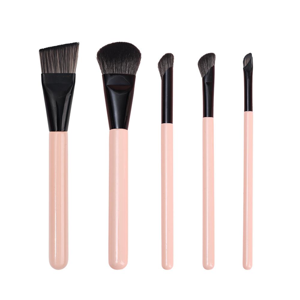 Makeup Brush Set Full Set Slope Blush Brush Blade Edge Foundation Brush Finger Concealer Brush Sickle Nose Shadow Brush Eyeliner Brush