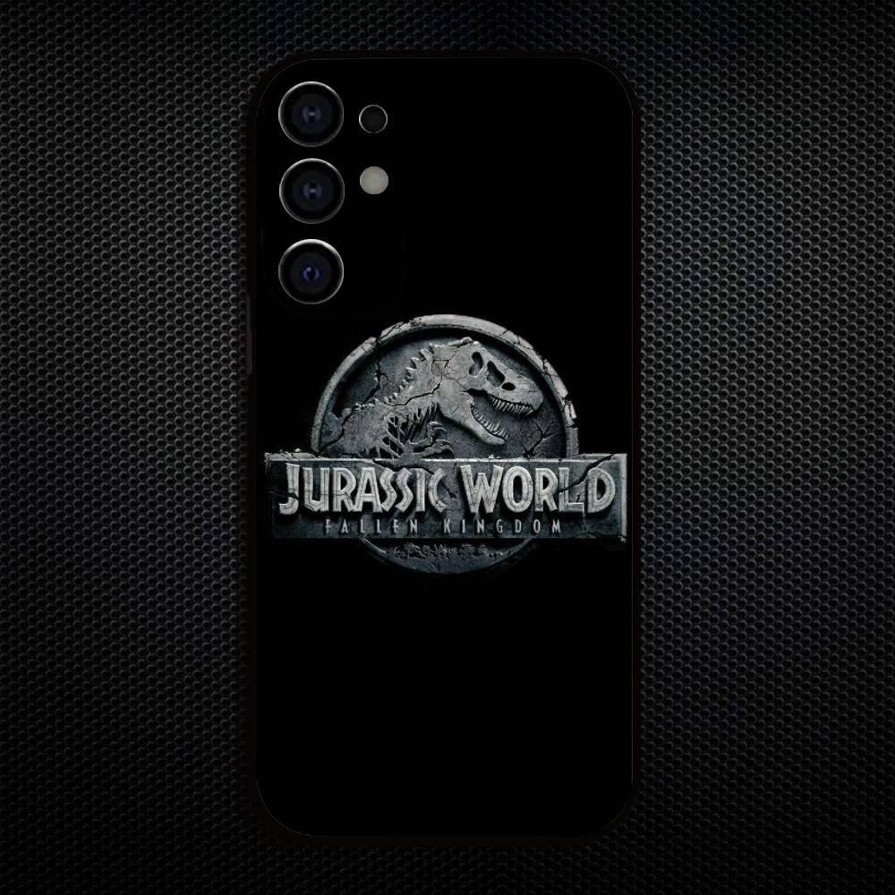 J-Jurassic Park Dinosaur World  Phone Case For Samsung S25,S24,S23,S22,S21,S20,Plus,Fe,Lite,Others Black Cover