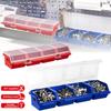 1/2/3/4/5PCS Multi-Compartment Plastic Tools Storage Box For Screws Parts Durable Hardware Jewelry Small Parts Toolbox Case