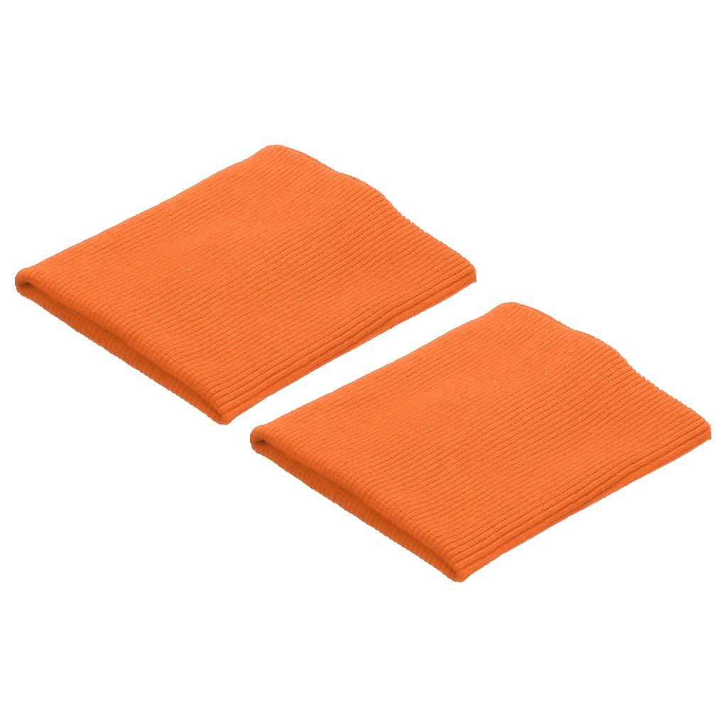 Elastic Cuffs Ribbed Trims 3" X 3.5" Cotton Fabric Knit Rib Stretch Tape Cuff Sleeve Waistband for Sewing 1 Pair(2pcs)