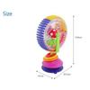 Tricolor Rotating Ferris Wheel Baby Rattle - Early Education Toy for Newborns