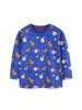 2026 Autumn Kids' Long Sleeve European/American Boys' Christmas Print Pullover T-shirt