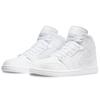 Air Jordan 1 Mid Triple White 554724-136