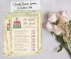 Inkdotpot Travelling Theme Bridal Shower Games Set of 5 (Activities for 50 Guests) Fun Bachelorette Party Games Set Bundle