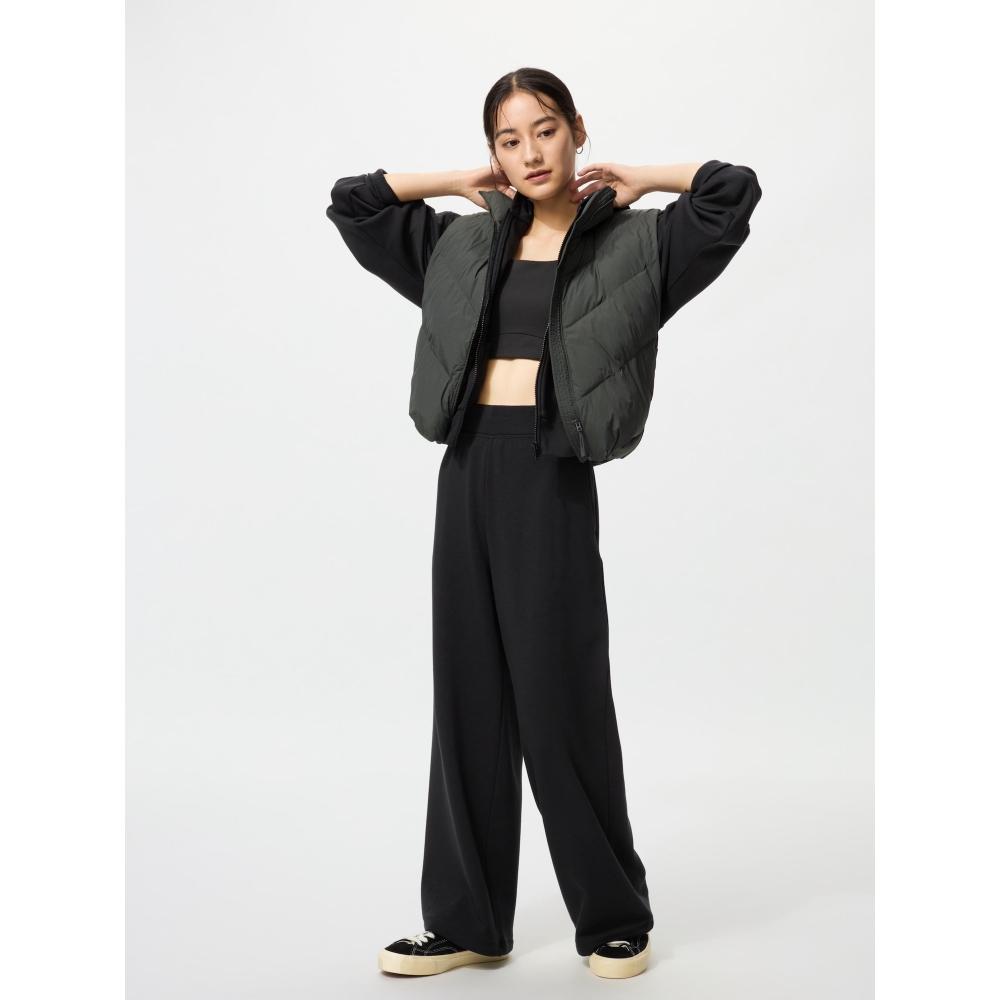 Uniqlo Japan Warm Fleece Straight Pants Short Length