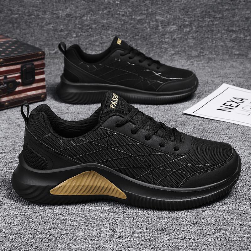 Nouveaux Hommes Automne Maille Décontracté Respirant Extérieur Plateforme Léger Haute Qualité Chaussures de Course Tenis Masculino Chaussures de Sport pour Hommes
