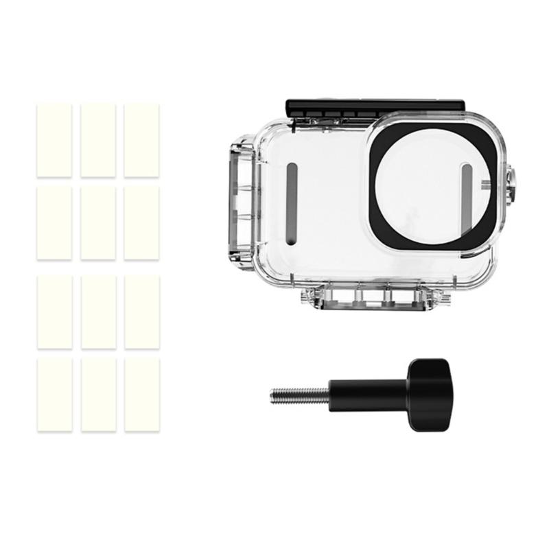 

Magnetic Quick Release Waterproof Box For Action 6 Camera Diving Case 60m Depth Protections With High Clear Lens 1