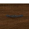 Sideboard Brown Oak Effect 34.5 x 34 x 90 cm Engineered Wood